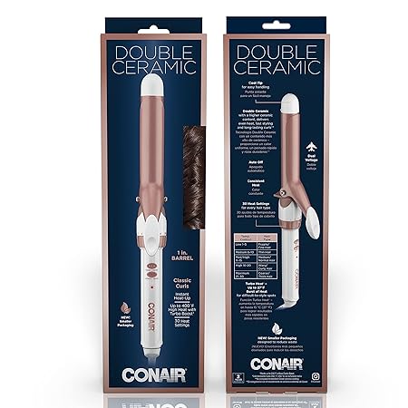 Conair Double Ceramic 1-Inch Curling Iron