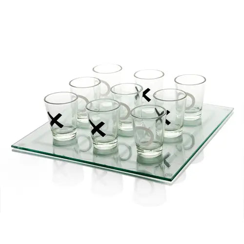 Shot Glass Tic Tac Toe