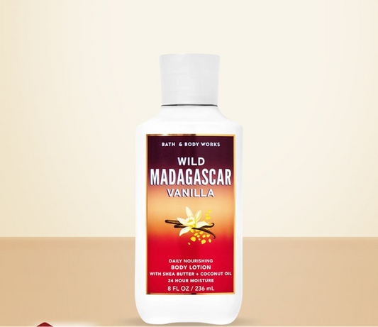 Wild MADAGASCAR vanilla Bath and Body Works Body Lotion