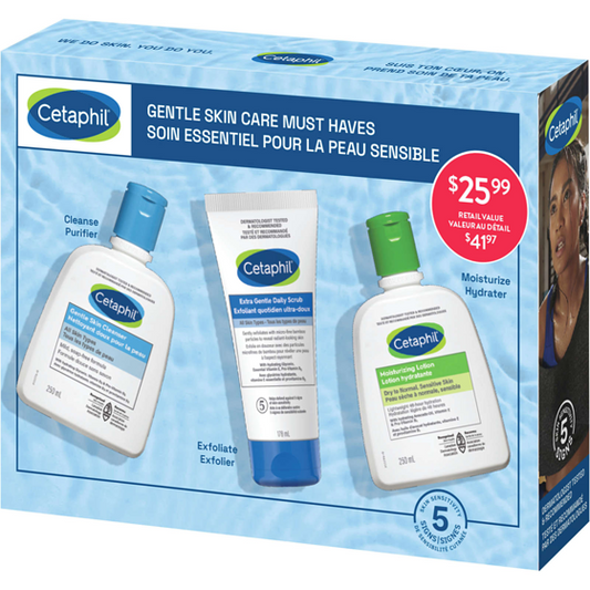 Cetaphil Gentle Skin Care Must Have Gift Set