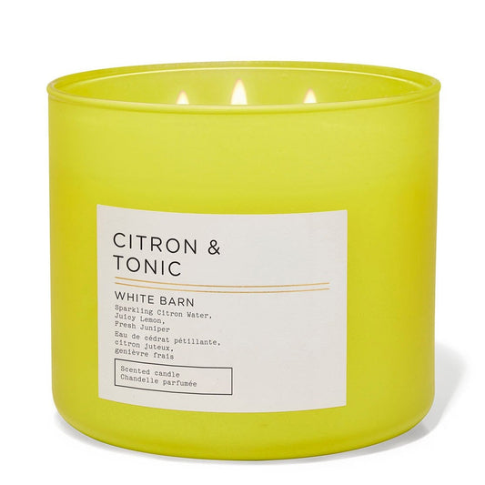 3-Wick Bath and Body Works Candles | Citron & Tonic