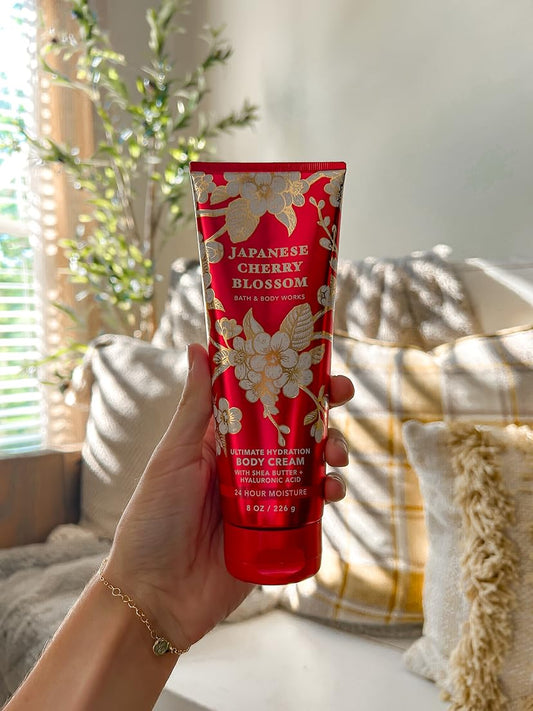 Japanese Cherry Blossom Bath and Body Works Body Cream 226/8oz