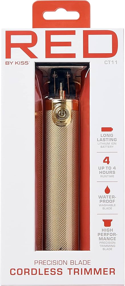 Red by Kiss Cordless Trimmer