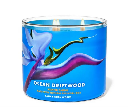 3-Wick Bath and Body Works Candles | Ocean Driftwood