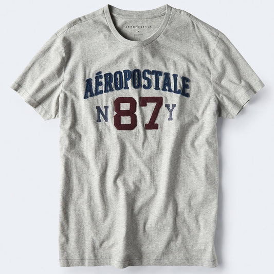 Aéropostale 87 NY Graphic Tee | Sand