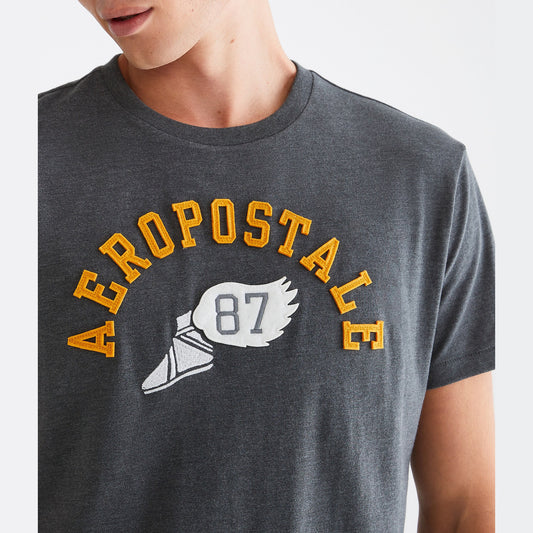 Aéropostale Arc Graphic Tee | Charcoal