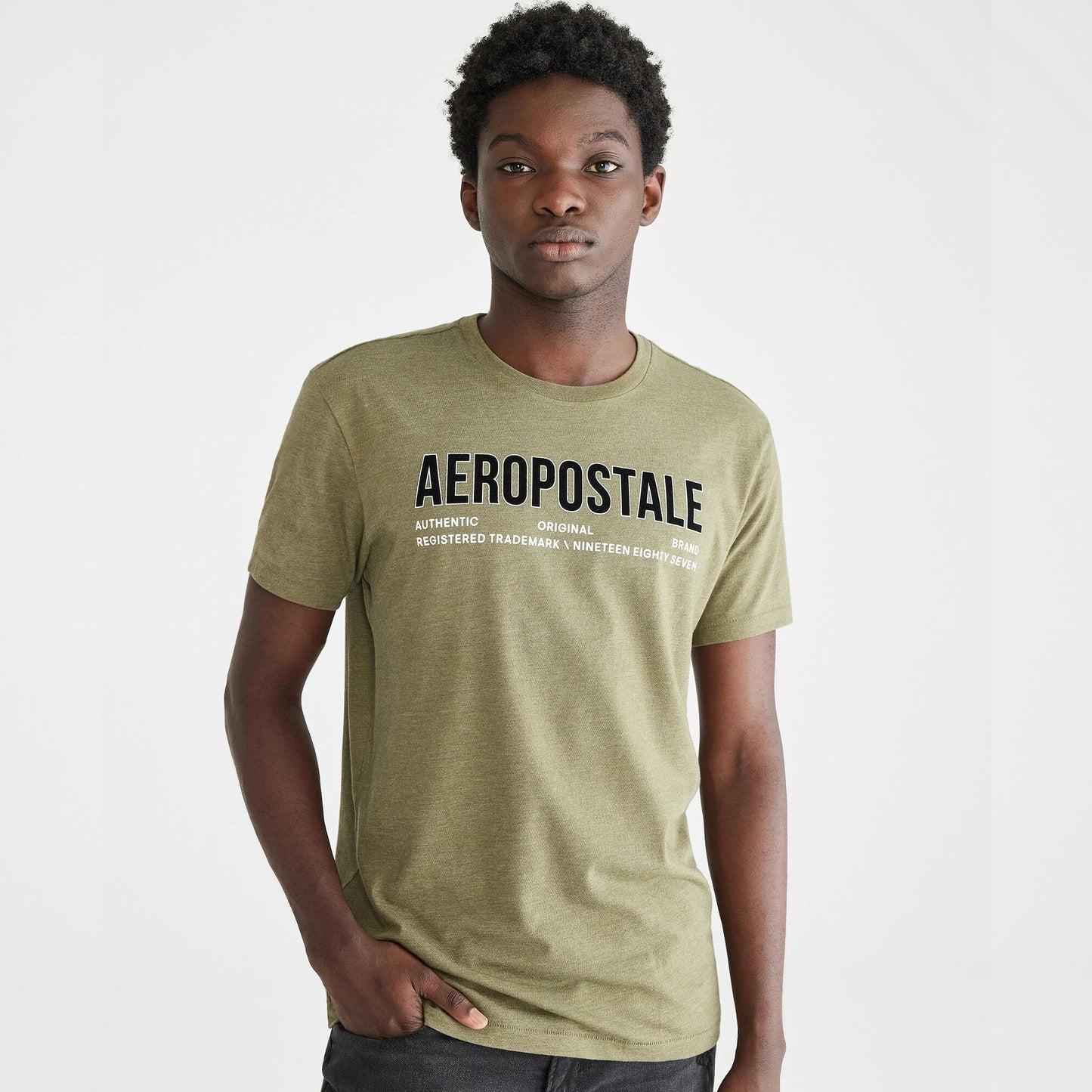 Aéropostale Arc Graphic Tee | Green