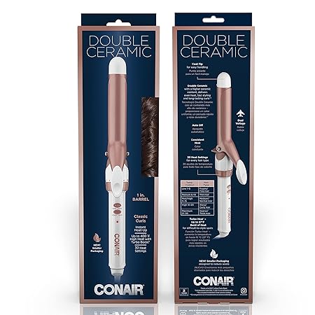 Conair Double Ceramic 1-Inch Curling Iron