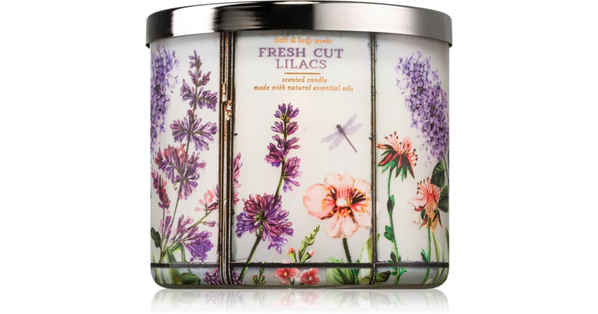 3-Wick Bath and Body Works Candles | Fresh Cut Lilacs