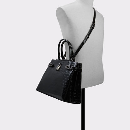 CALARIAA Aldo Satchel Black Bag