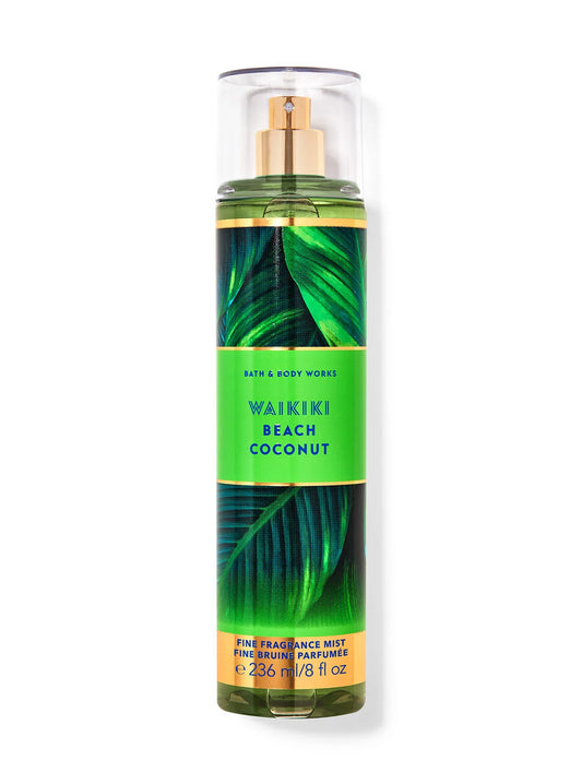 WAIKIKI Beach Coconut Bath and Body Works Fine Fragrance Mist