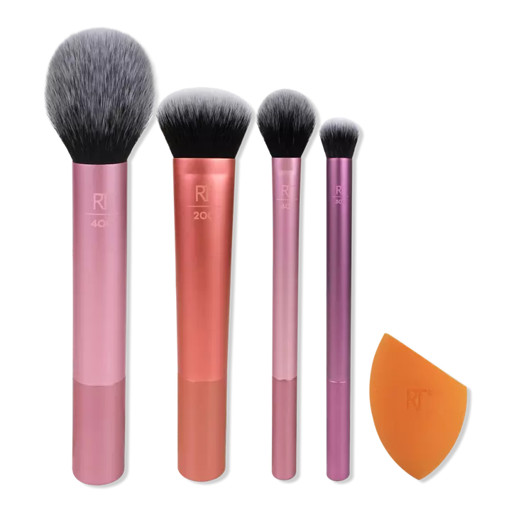 Real Techniques Everyday Essentials Makeup Brush & Sponge Set