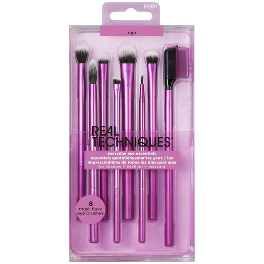 Real Techniques Everyday Eye Essentials Makeup Brush Set