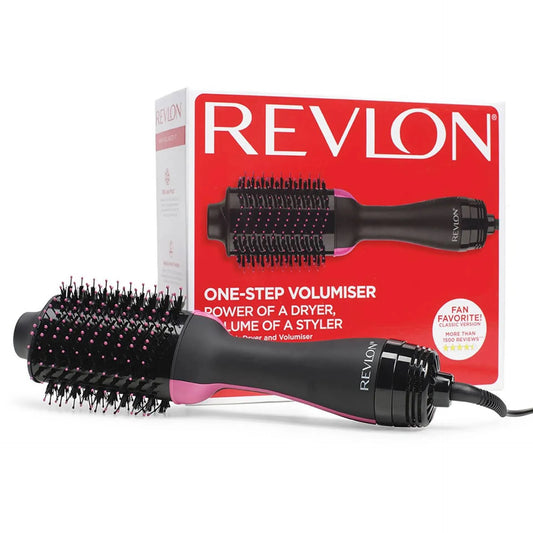 Revlon Salon One-Step Ceramic Ionic Hot Air Dryer Round Hair Brush & Volumizer