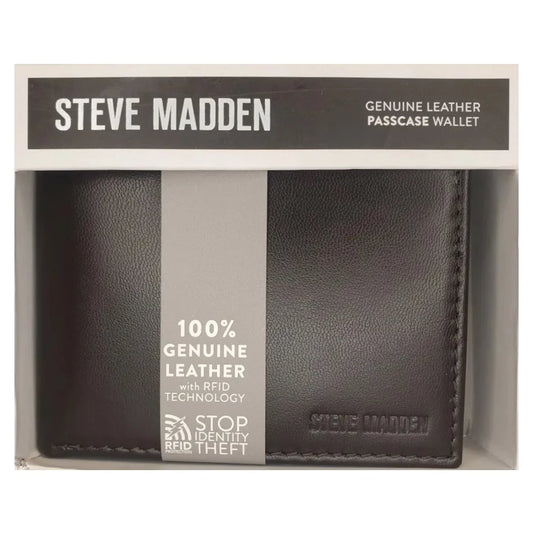 Steve Madden Brown Leather Wallet