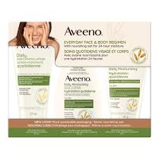 Aveeno Everyday Face and Body Regimen Gift Set